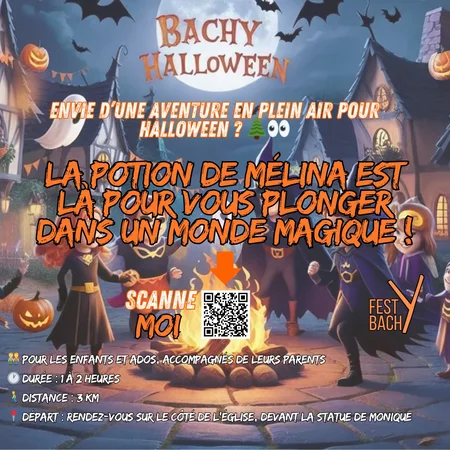 affiche de l'aventure Halloween