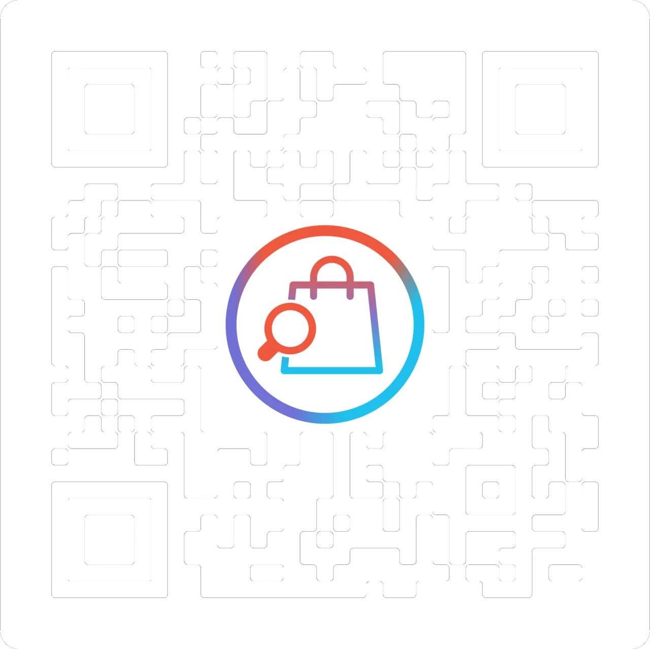 QR code Shopinpevele pour partager l'application web de référencement local